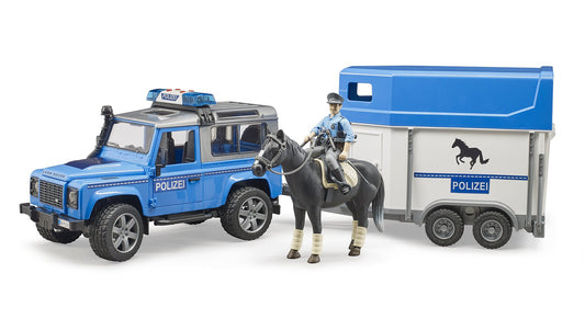 Land Rover Defender Police & Horse Trailer