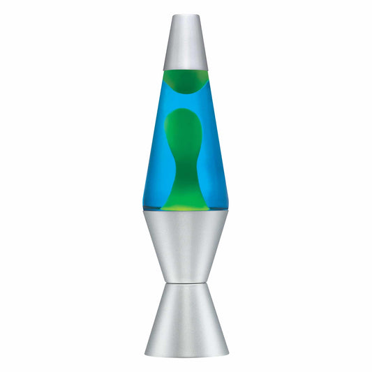 Green/Blue Silver 11.5” Lava Lamp