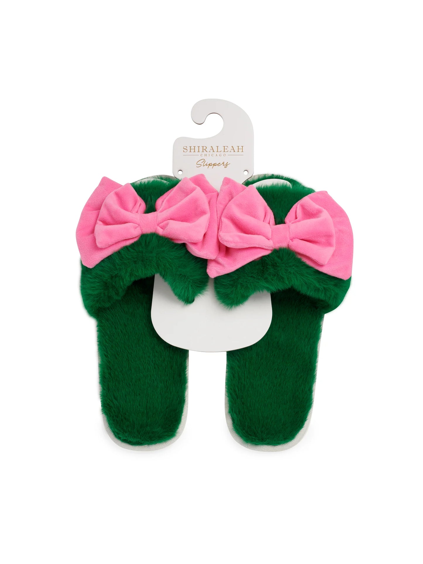 Green Noelle Slippers