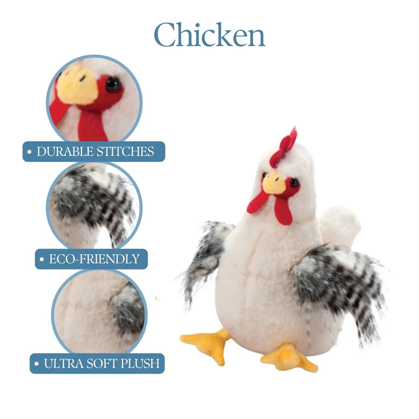 Wild Ones Chicken White 12”