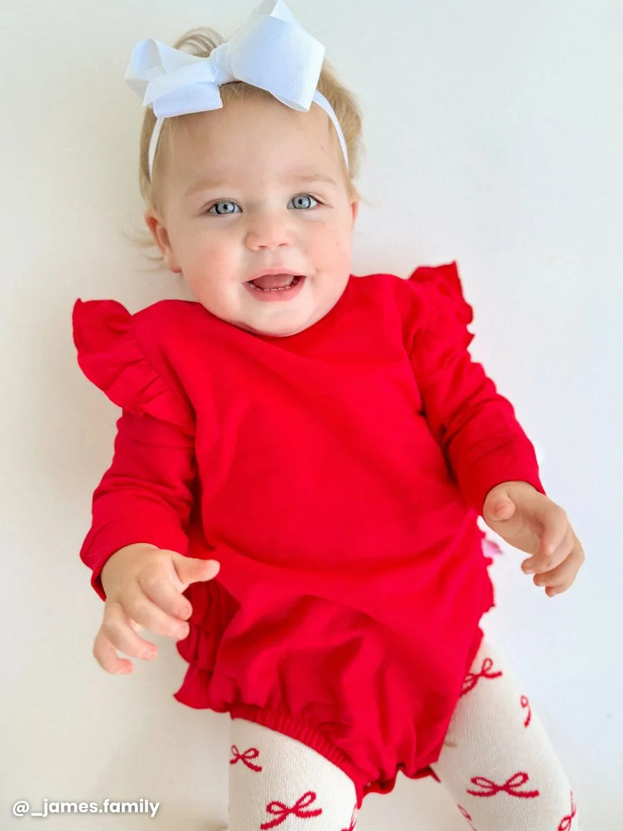 Red Sweatshirt Bubble