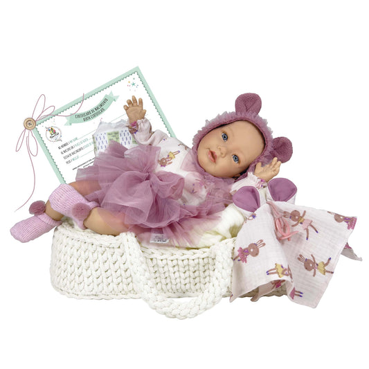 Chloé Reborn Pink  Doll