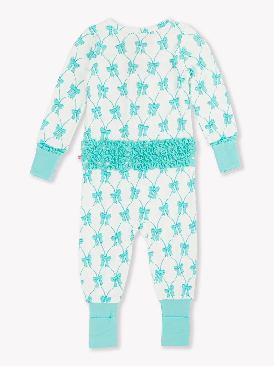 Teal Fairytale Bows Convertible