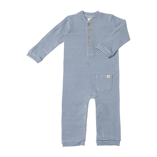 Henley Stripe Romper
