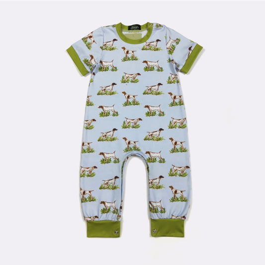 Pointer Hunt Boy Romper