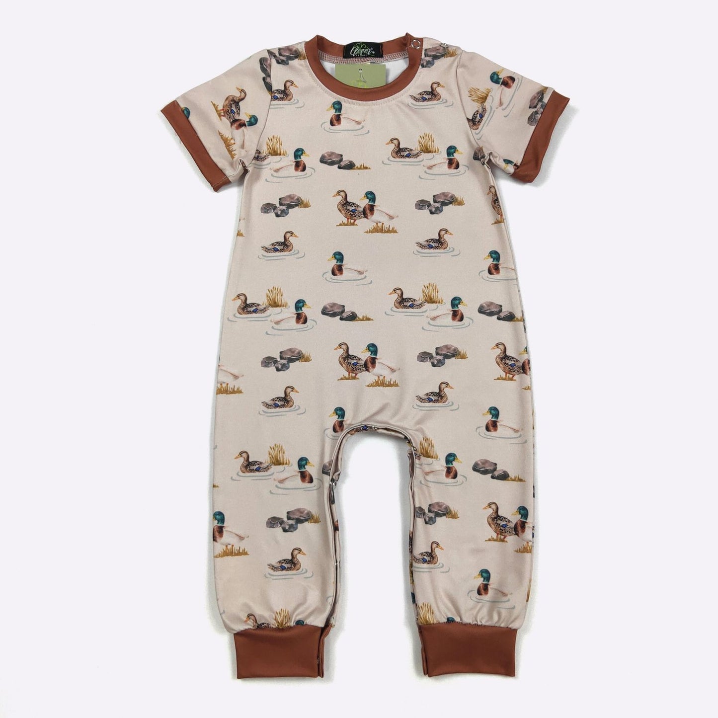 Ducks in a Pond Boy Romper