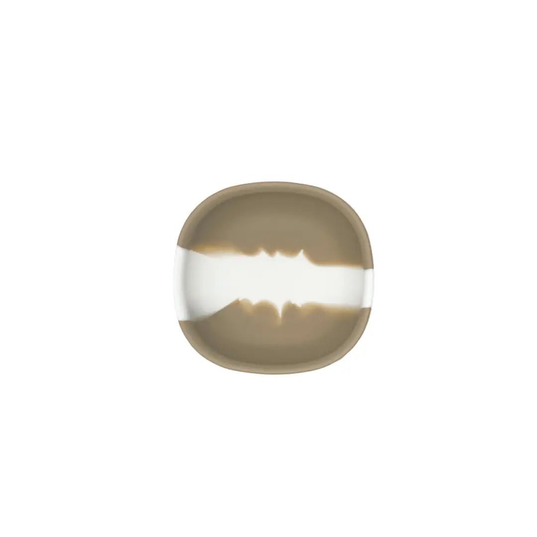 Fawn Dip Dye Square Suction Bowl