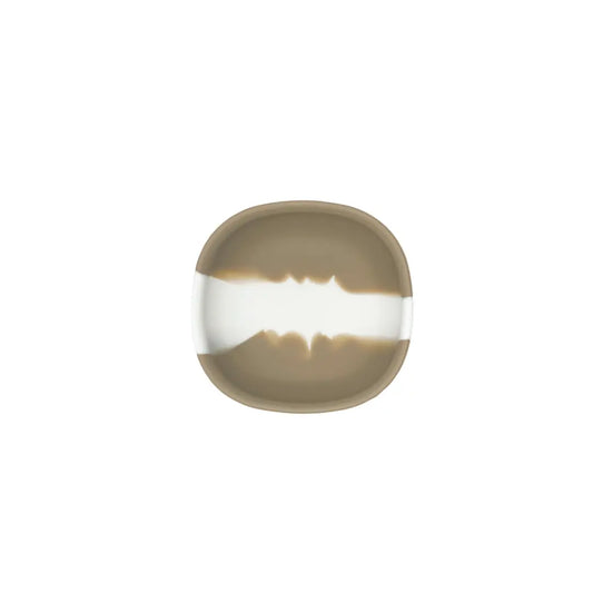 Fawn Dip Dye Square Suction Bowl