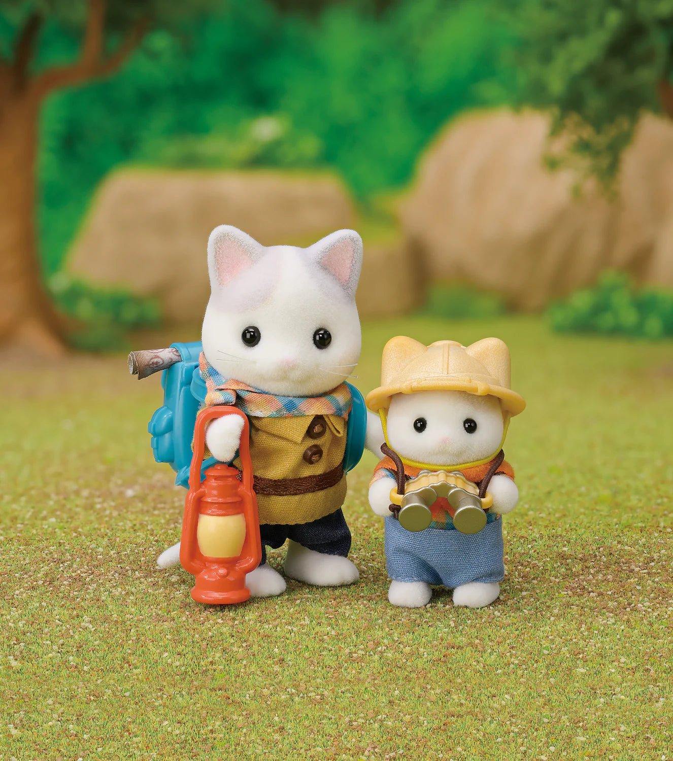 Exciting Exploration Set Latte Cat Brother & Baby