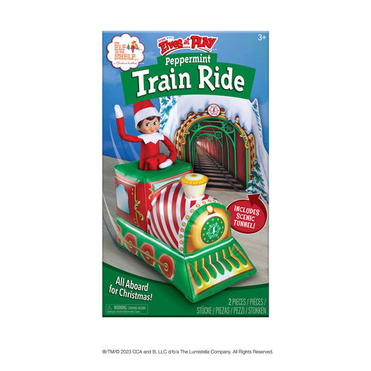 Elf On The Shelf Scout Elves At Play Peppermint Train Ride