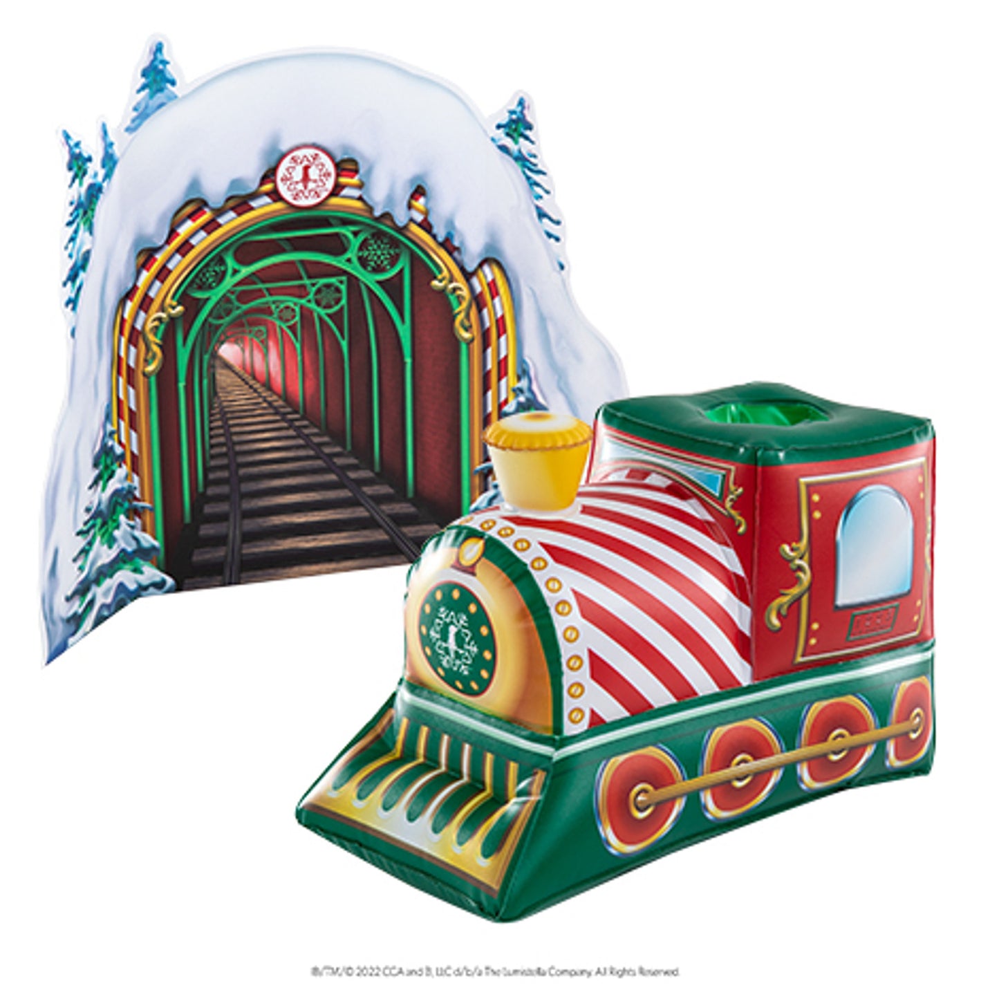 Elf On The Shelf Scout Elves At Play Peppermint Train Ride