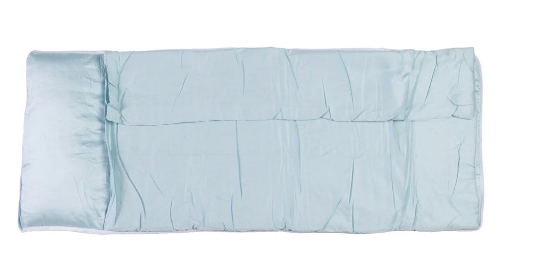 Blue/Green Windowpane Nap Mat