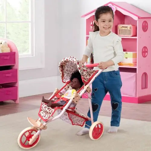 Floral Jogging Stroller