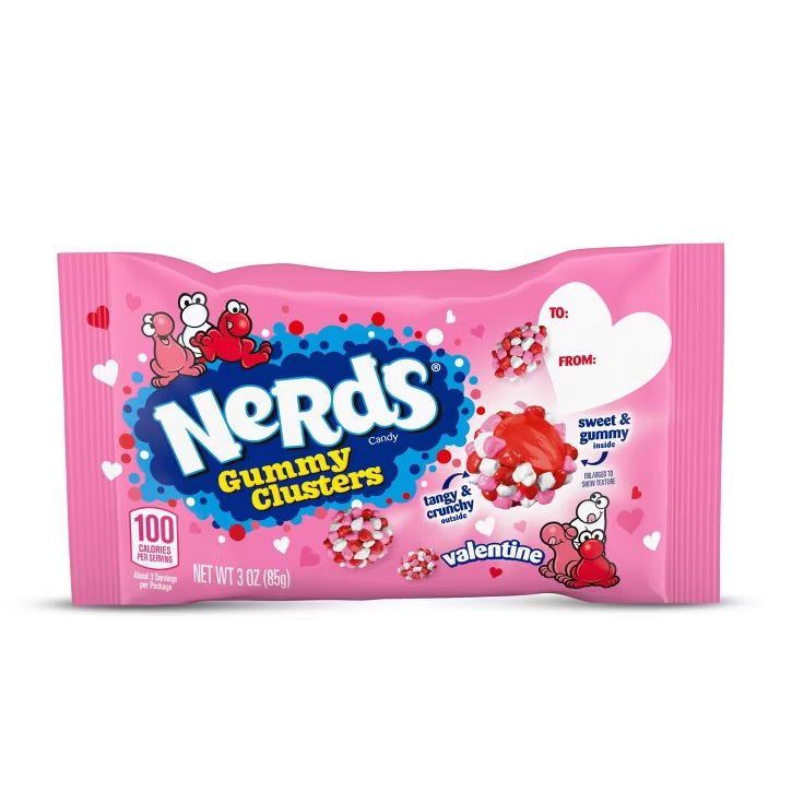 Nerds Valentine's Gummy ClusterS