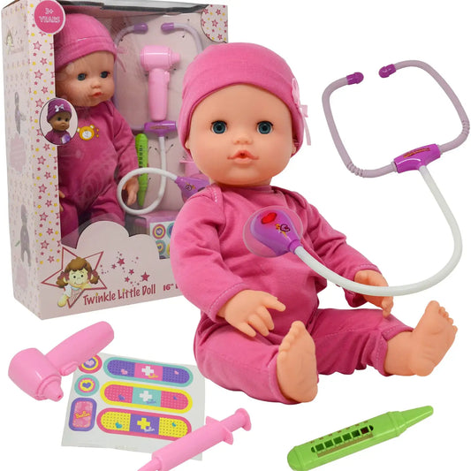 16” Baby Doll Doctor Kit