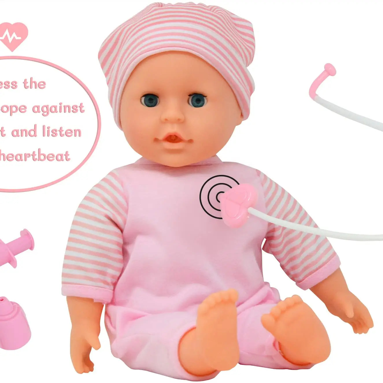 Talking Baby Doll Doctor Set