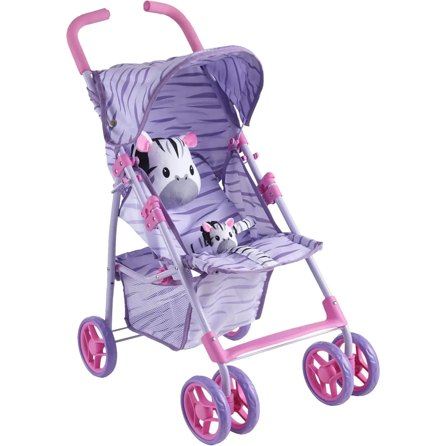 Purple Zebra Stroller