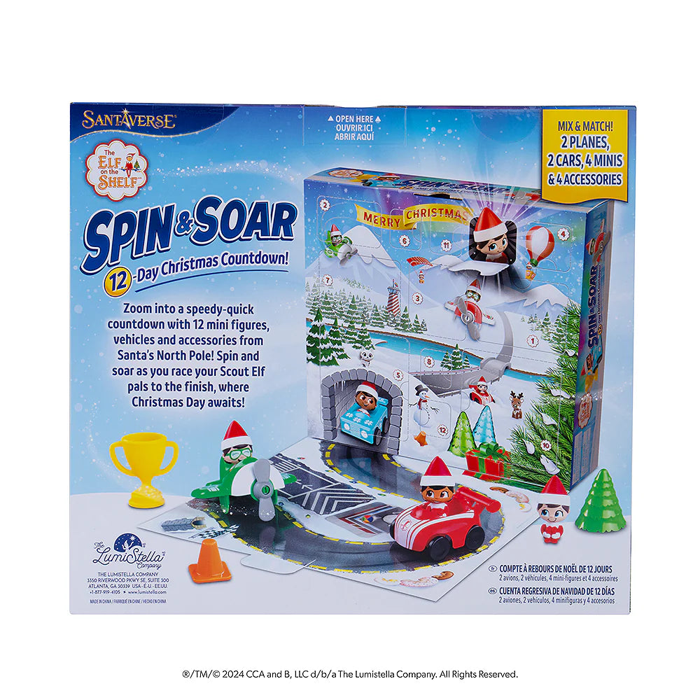 Spin & Soar 12-Day Countdown to Christmas