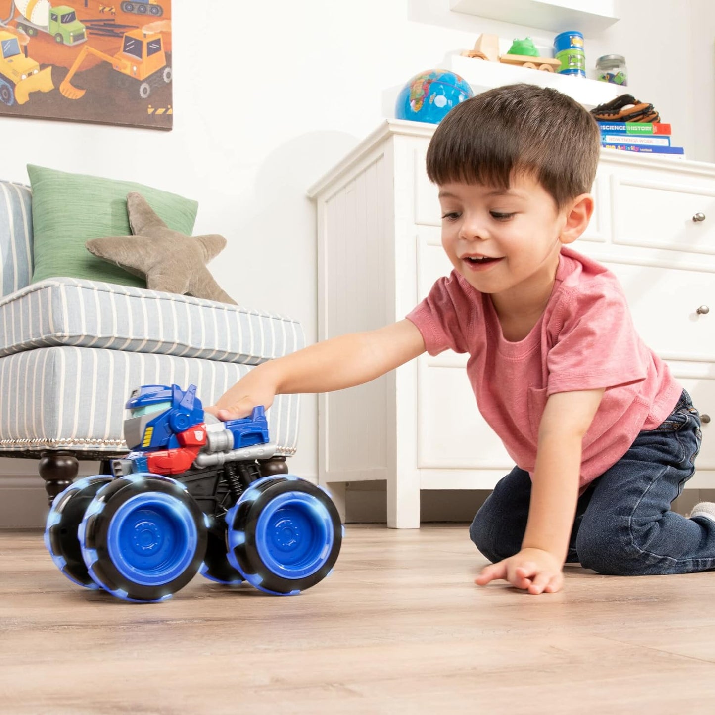 Optimus Prime Monster Monster Treads