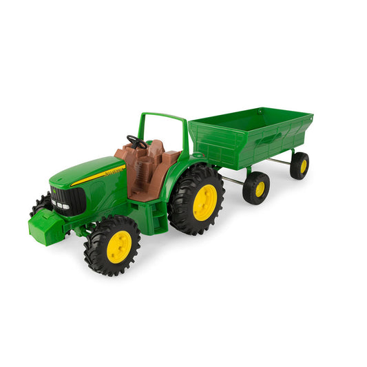 8 inch John Deere Tractor and Wagon