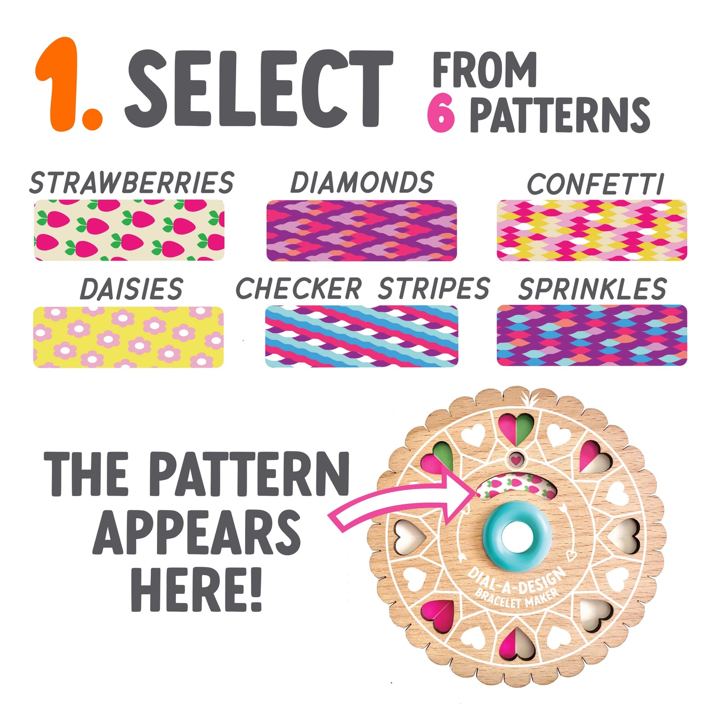 Dial-A-Design Bracelet Maker