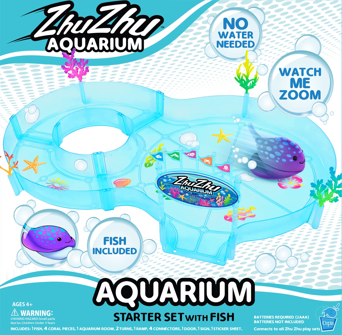 Aquarium Starter Set With Fish
