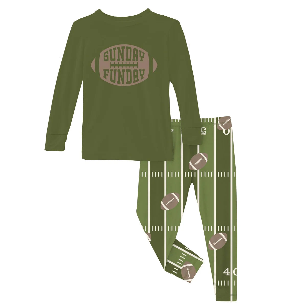 Pesto Football Pajama Set