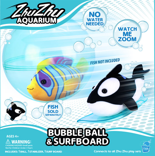 Zhu Zhu Fish Ball & Surfboard