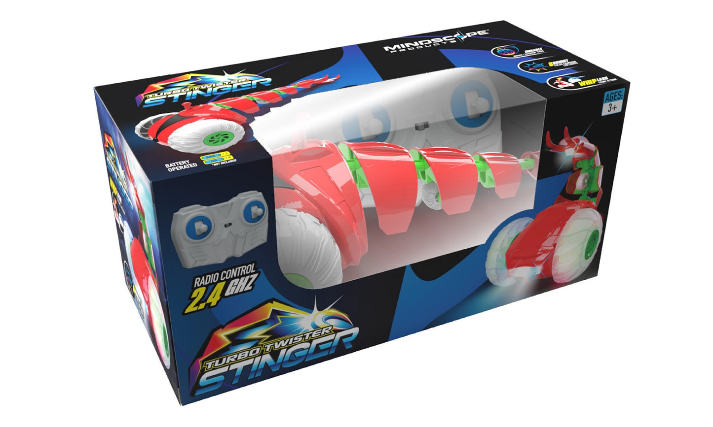 Turbo Twister Stinger Red Stunt Action Rc Vehicle