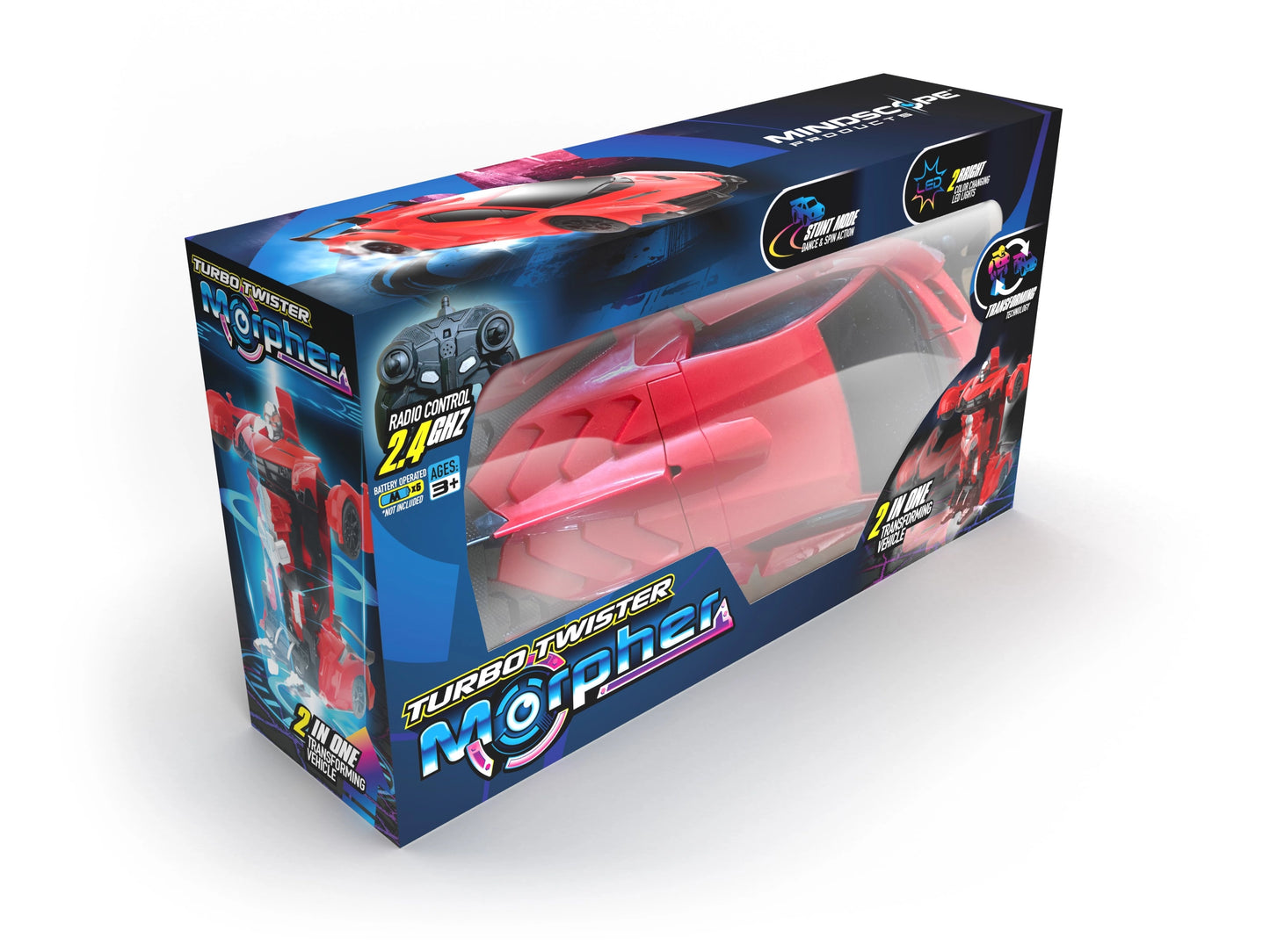 Turbo Twister Morpher Red Remote Control Car Toy