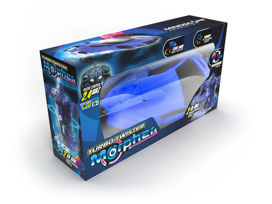 Turbo Twister Morpher Blue Remote Control Car Toy