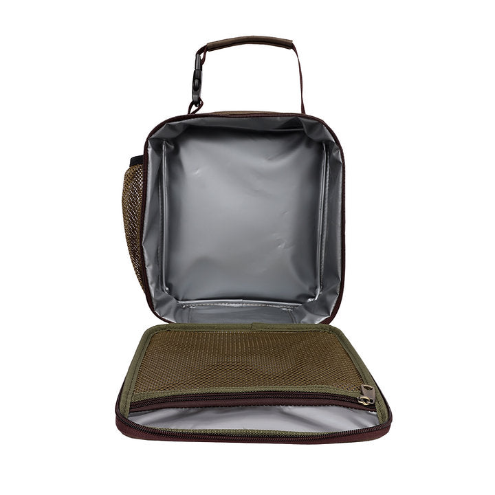 Brown Fieldstone Lunch Box Bag