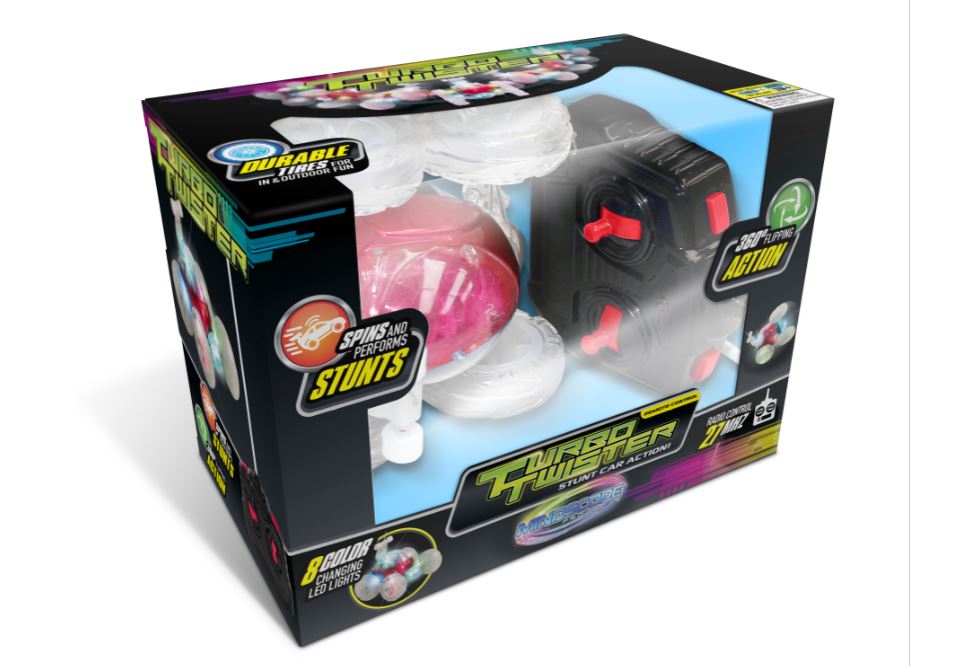 Turbo Twisters Red Stunt Rc Vehicle (27 Mhz)