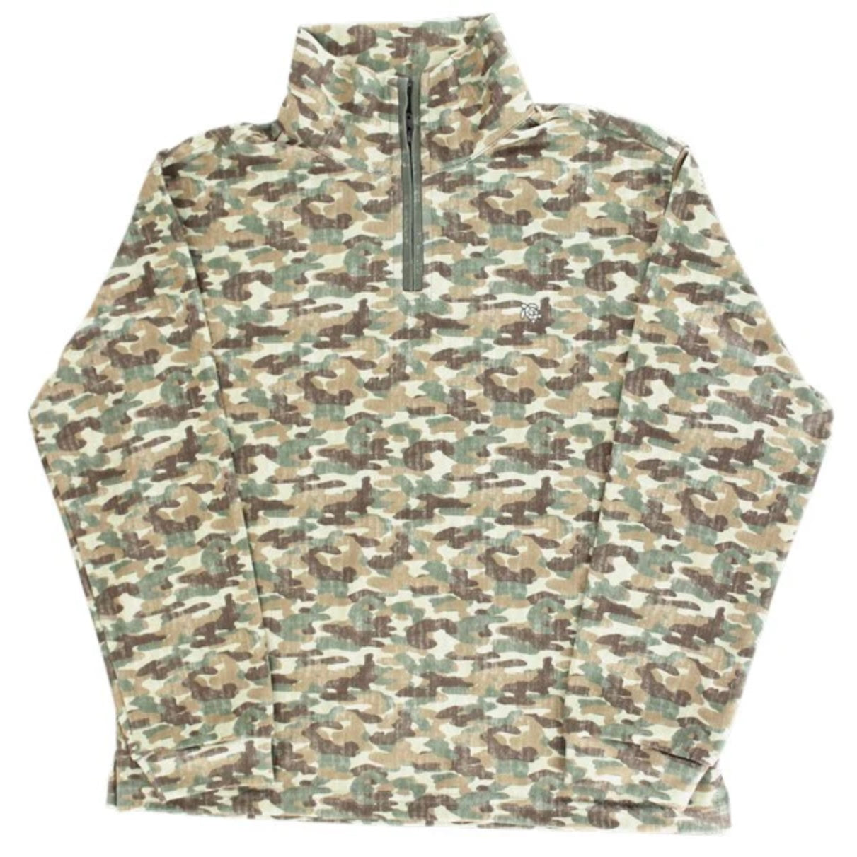 Performance Half Zip - Camo