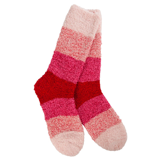 Pink Ombré Fuzzy Socks