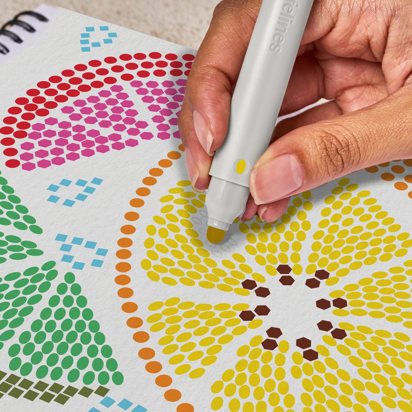 FlowArt: Stamp By Shape The Secret Garden