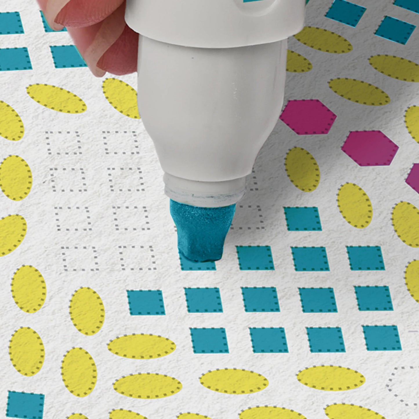 FlowArt: Stamp By Shape The Secret Garden