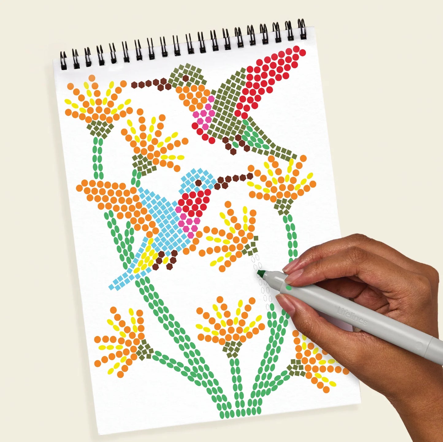 FlowArt: Stamp By Shape The Secret Garden