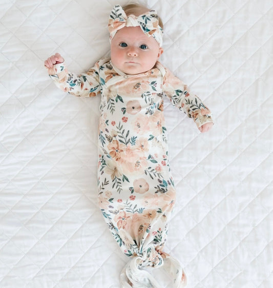 Autumn Knotted Gown