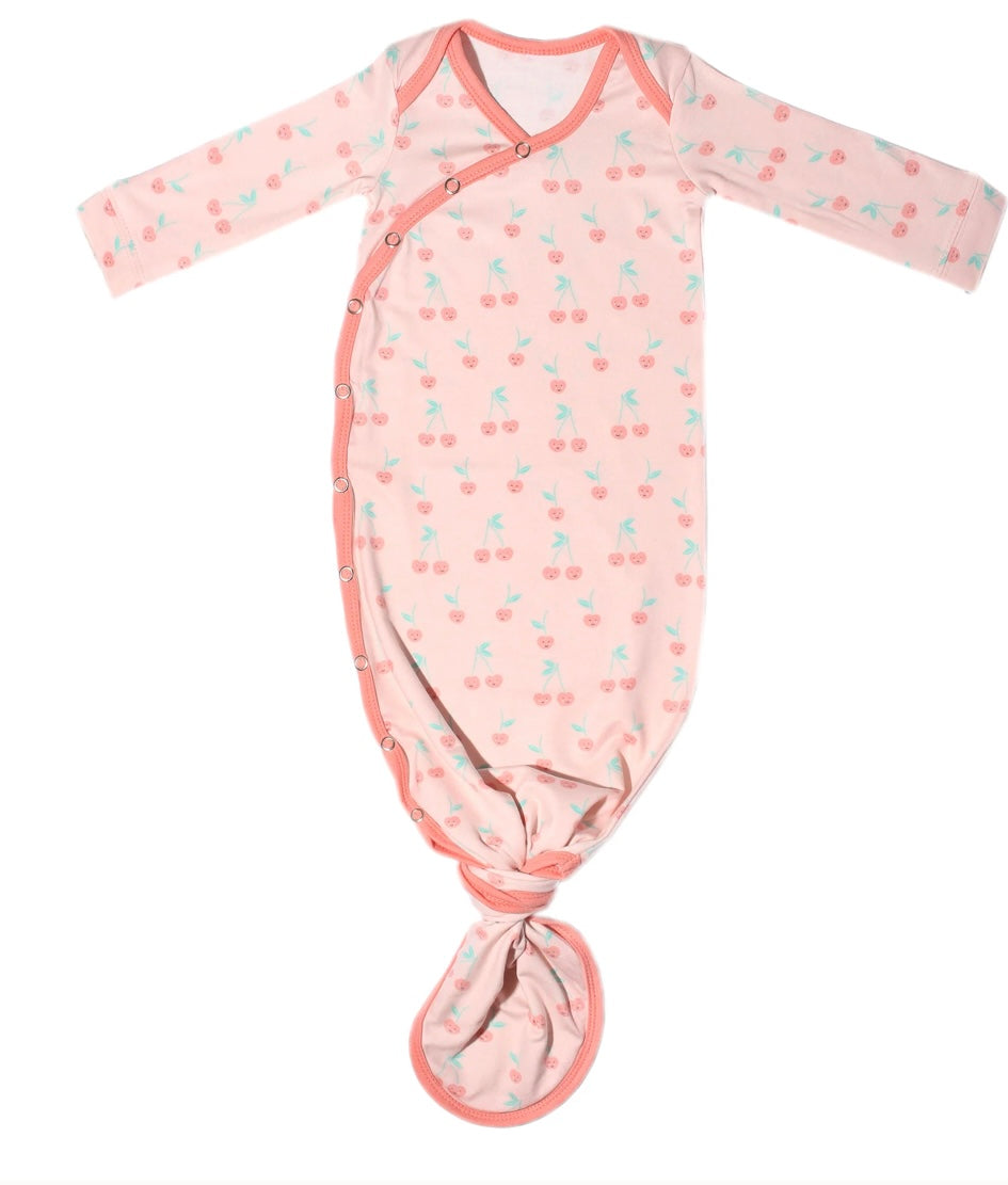 Cheery Knotted Gown