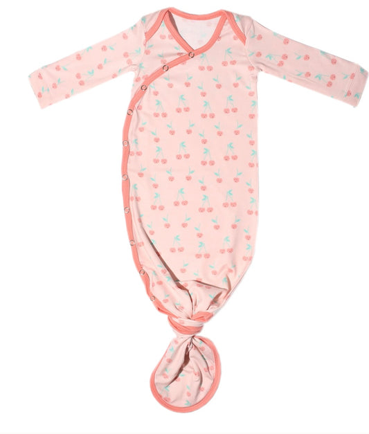 Cheery Knotted Gown