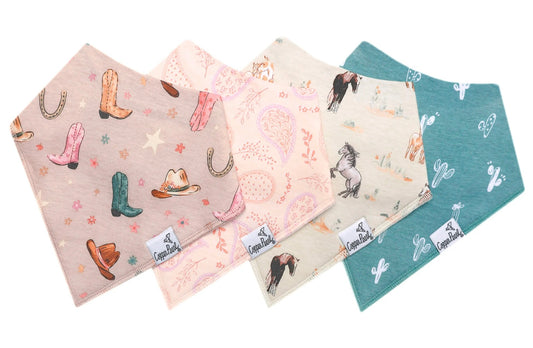 Cheyenne Bandana Bib Set