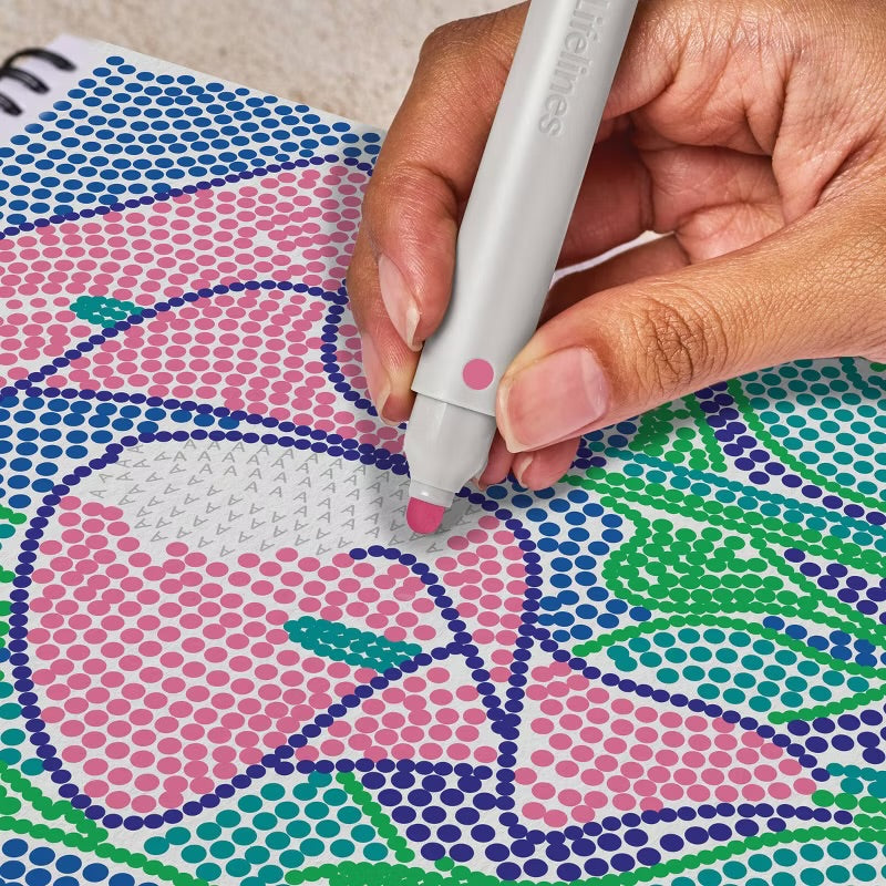 FlowArt: Dot-By-Letter Botanicals