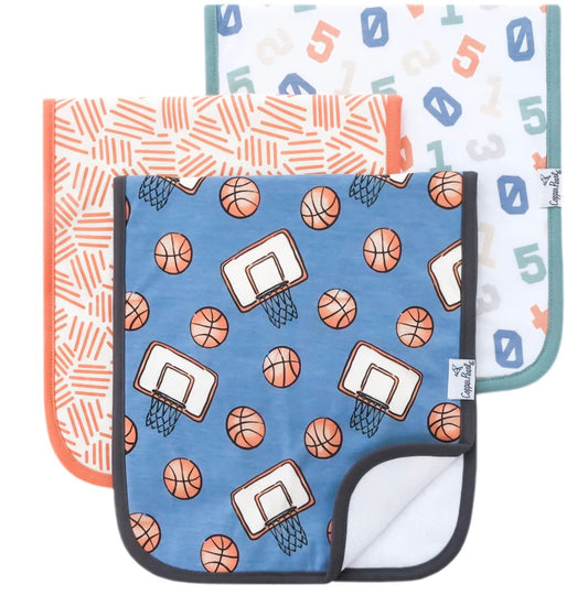 Dunk Burp Cloth Set