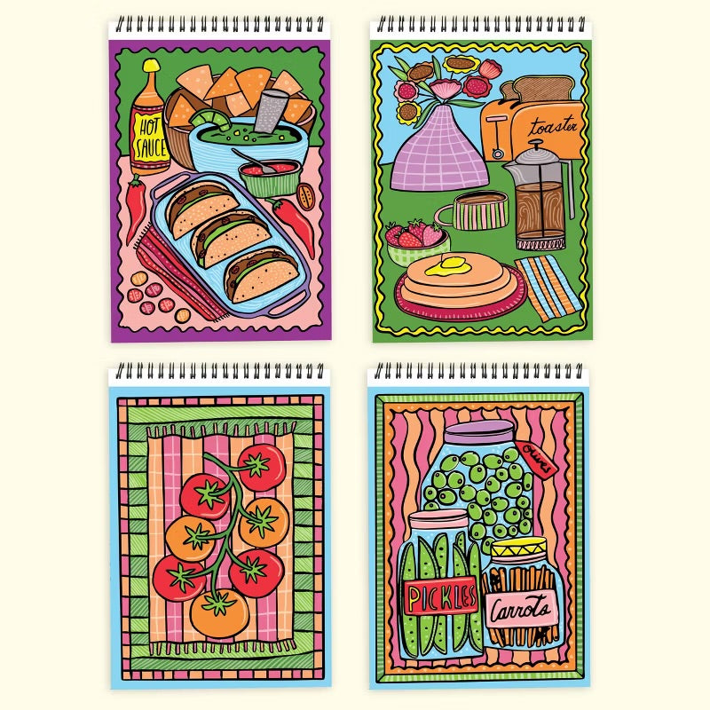 FlowArt: Hidden Patterns Color-to-Reveal Foody Fun
