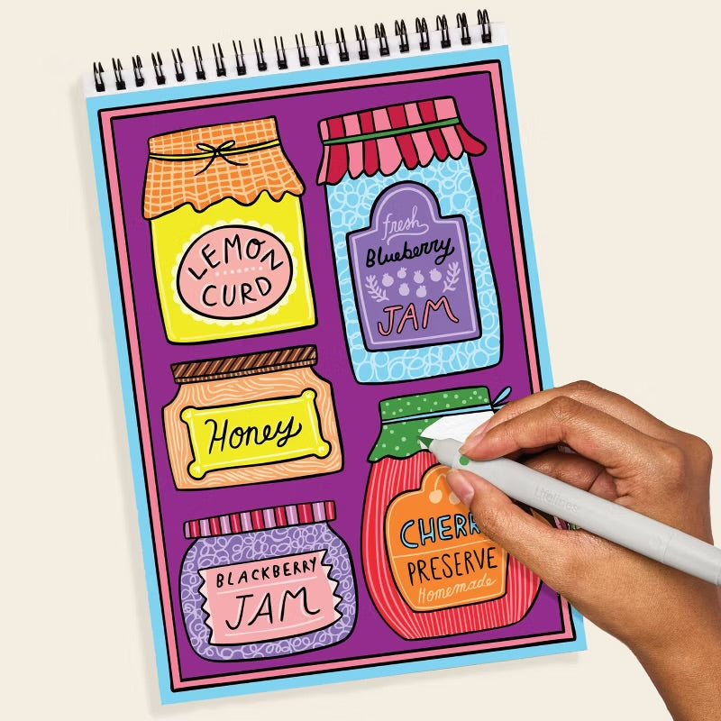 FlowArt: Hidden Patterns Color-to-Reveal Foody Fun