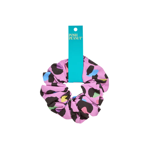 Electric Leopard Scrunchie