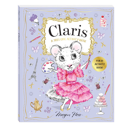 CLARIS A TRÈS CHIC ACTIVITY BOOK
