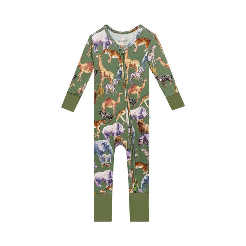 Posh Safari Convertible Footie