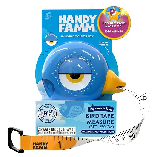 Toto Blue Bird 3-in-1 Tape Measure